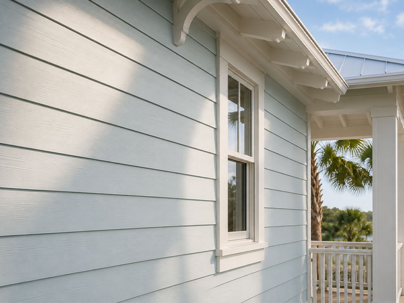 Exterior craftsmanship detail
